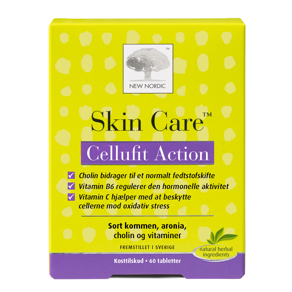 New Nordic Skin Care Cellufit Action &bull; 60 tabl.