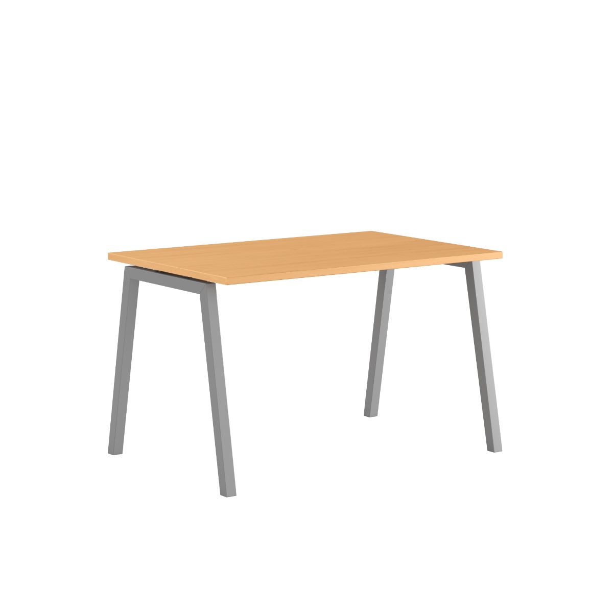 Produktbillede af Luna A Bord 120x80cm Bøg-grå på tilbud