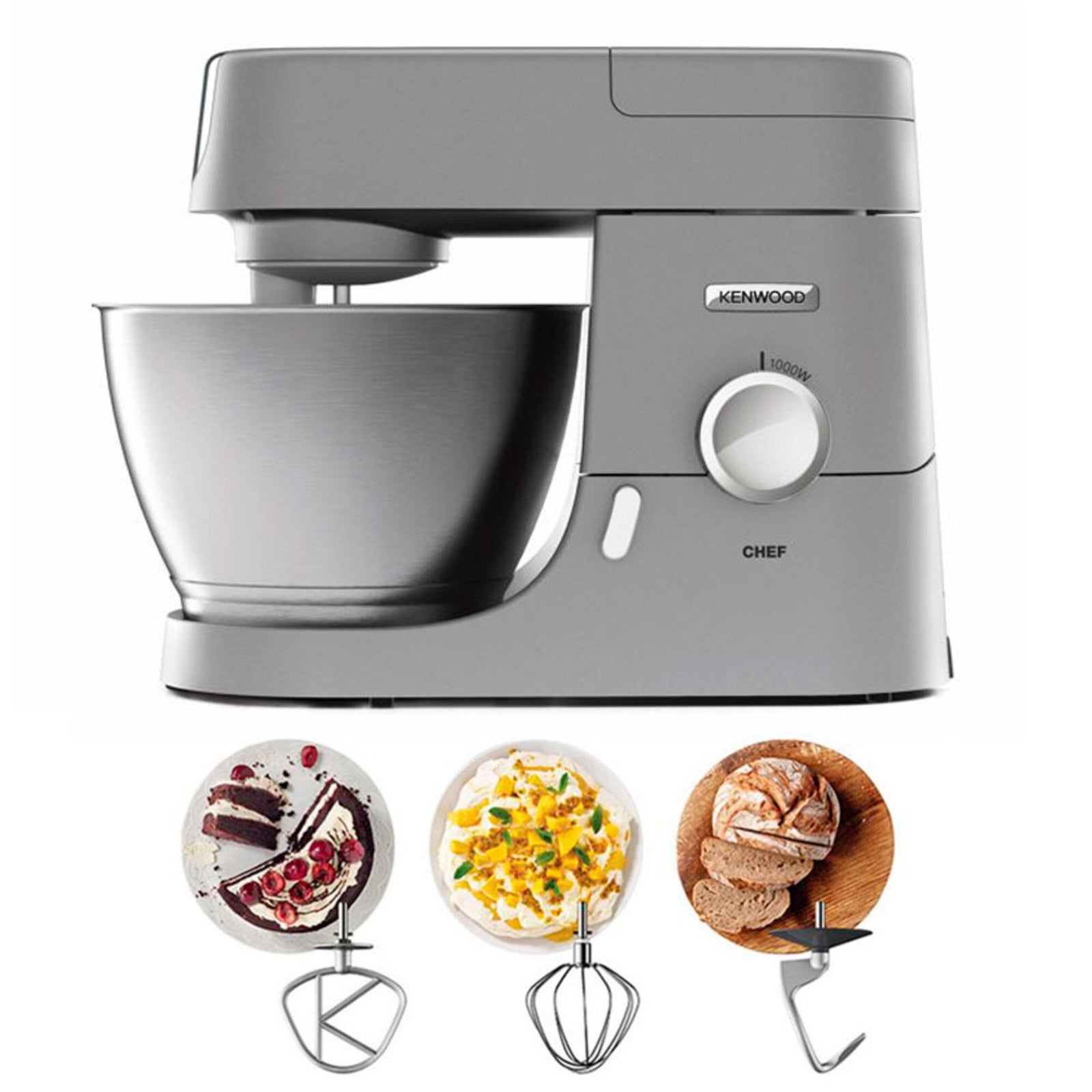 Kenwood Kenwood KVC3100S Chef Køkkenmaskine – frontbillede (Røremaskiner)