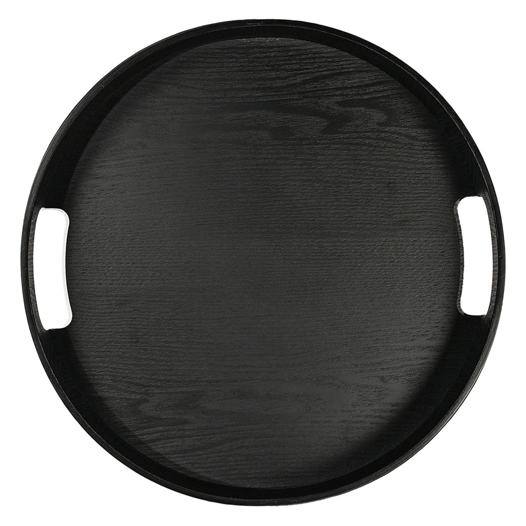 Sagaform Sagaform Hanna bakke rund, sort ❤ produktbillede i kategorien Bakke