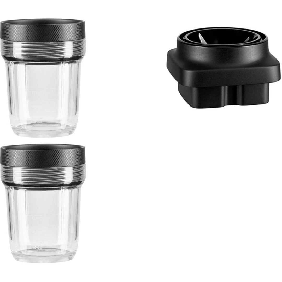 Kitchenaid Kitchenaid K150 + K400 2 stk. beholder 200 ml og knivenhed – billede i brug (Beholder)