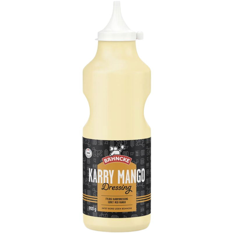 Produktbillede af Bähncke Karry/mango Dressing 900 G på tilbud – premium kvalitet og detaljer