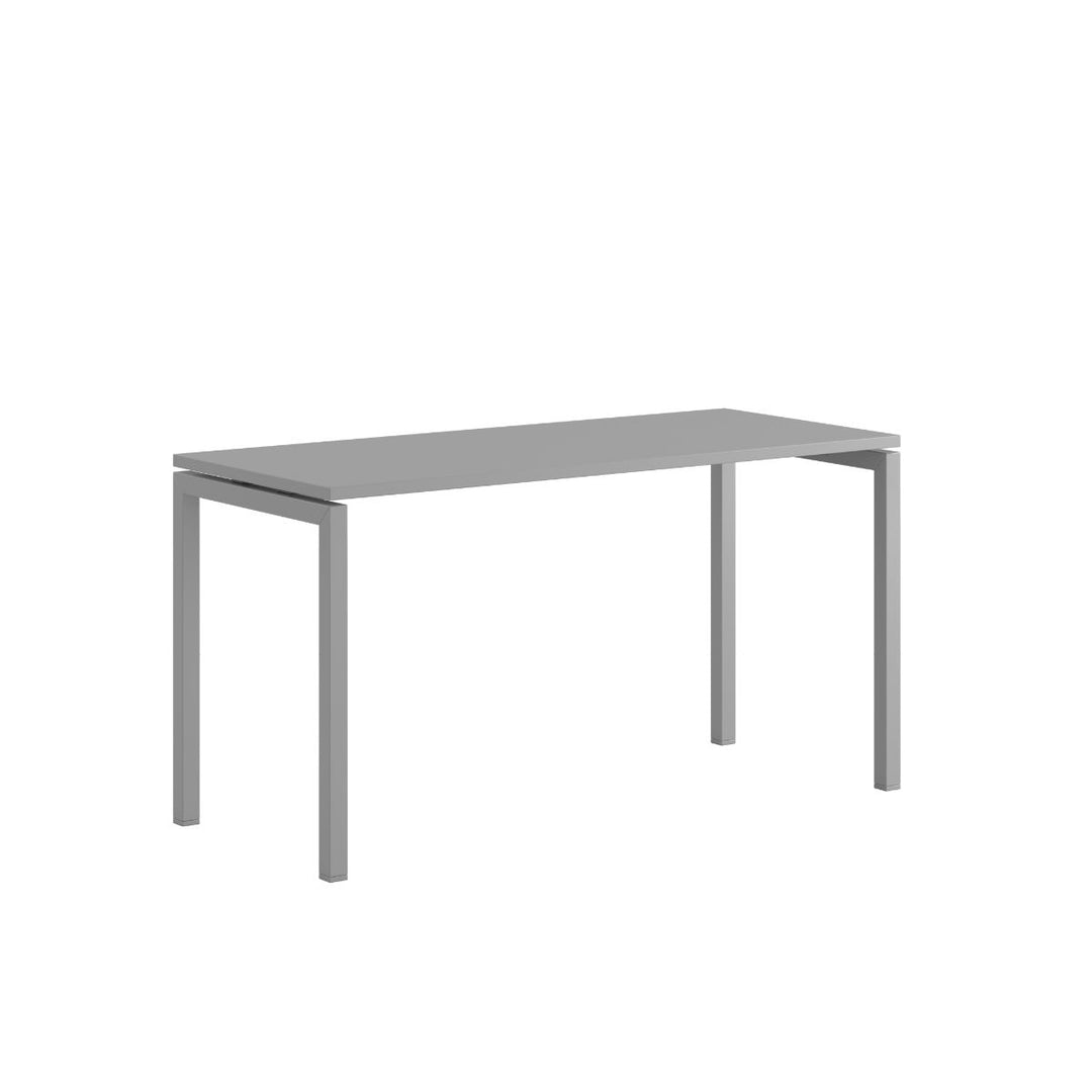 Produktbillede af Luna U Bord 140x60cm Grå-grå på tilbud