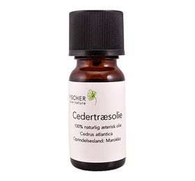 Produktbillede af Fischer Pure Nature Cedertræsolie æterisk 10ml. på tilbud