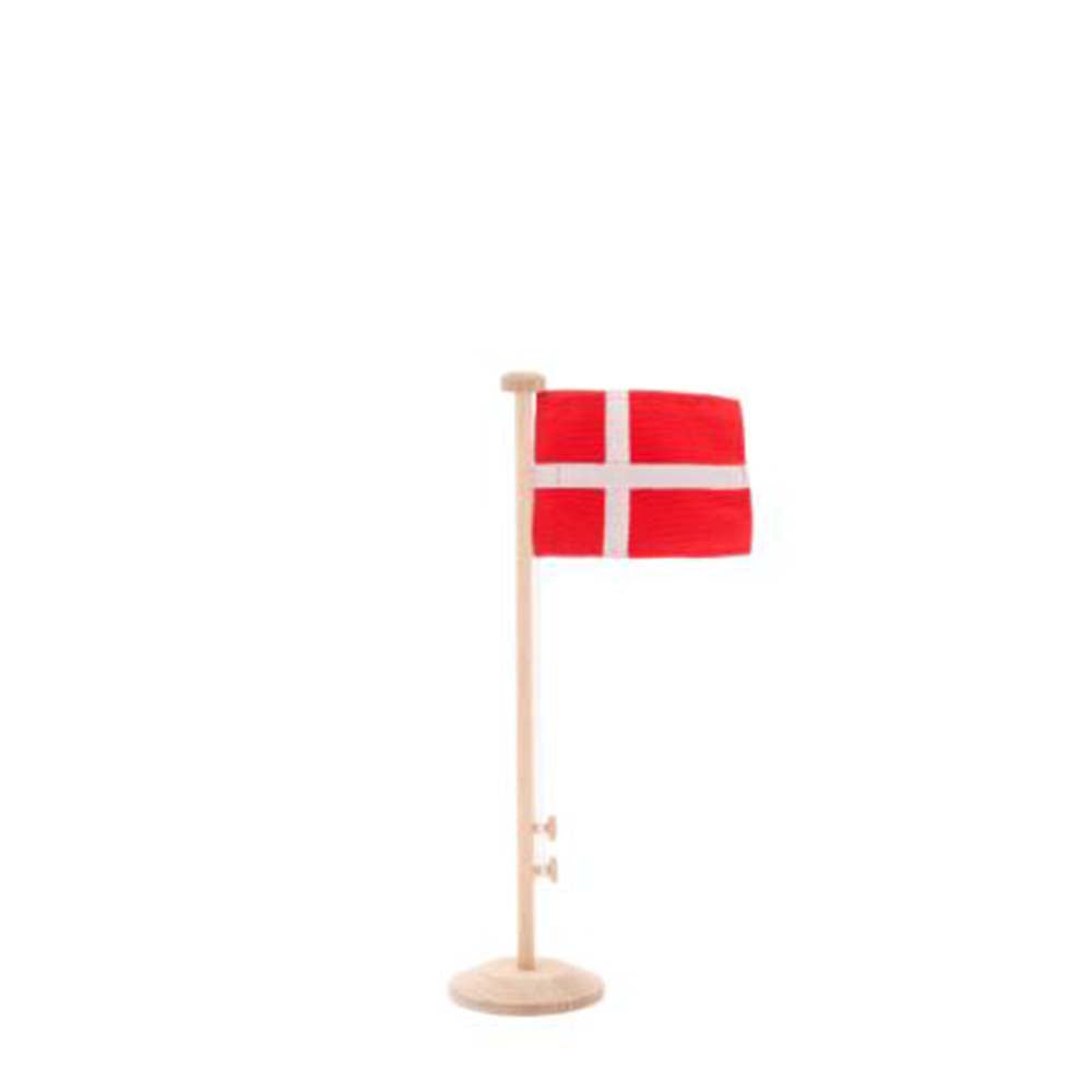 Produktbillede af Celebrate Flagstang DK 28 cm Natur i premium kvalitet