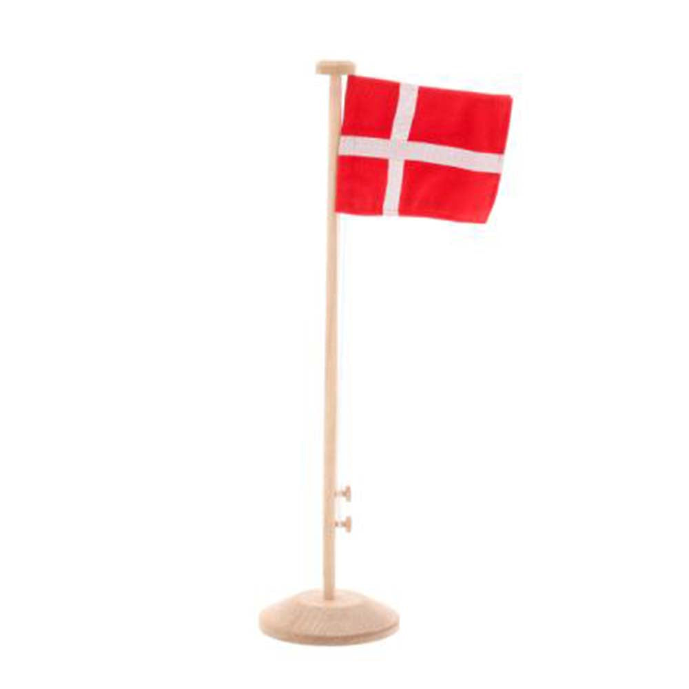 Produktbillede af Celebrate Flagstang DK 40 cm Natur i premium kvalitet