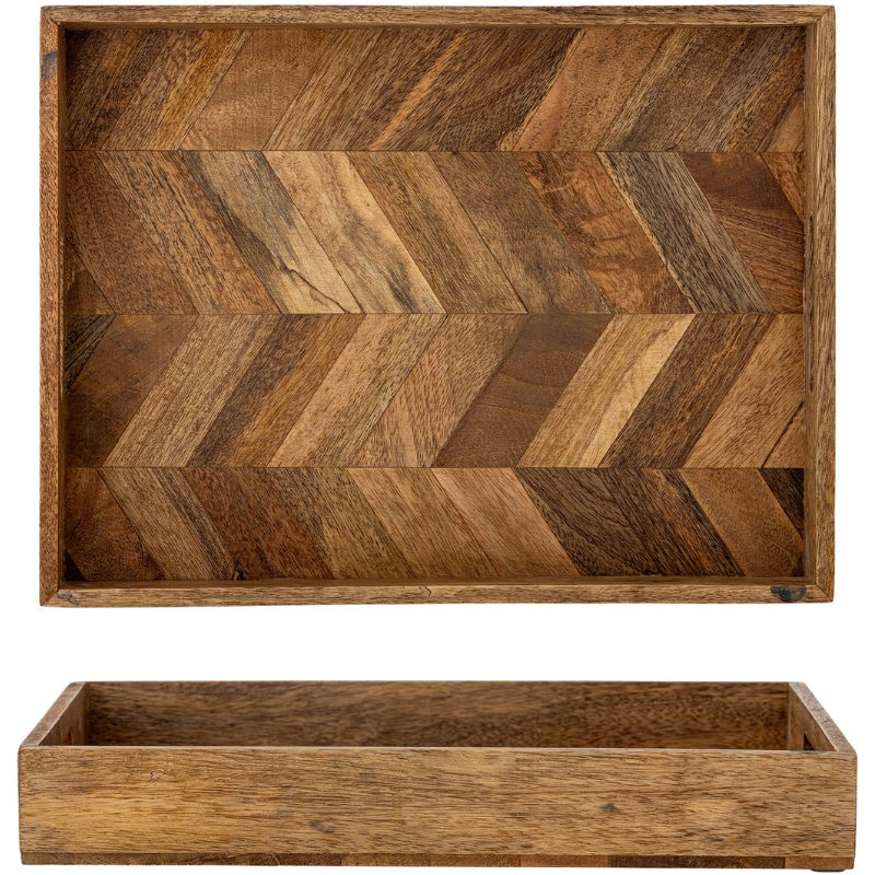 Produktbillede af Katalyn Serveringsbakke Natur Fsc 100% Mango på tilbud – premium kvalitet og detaljer