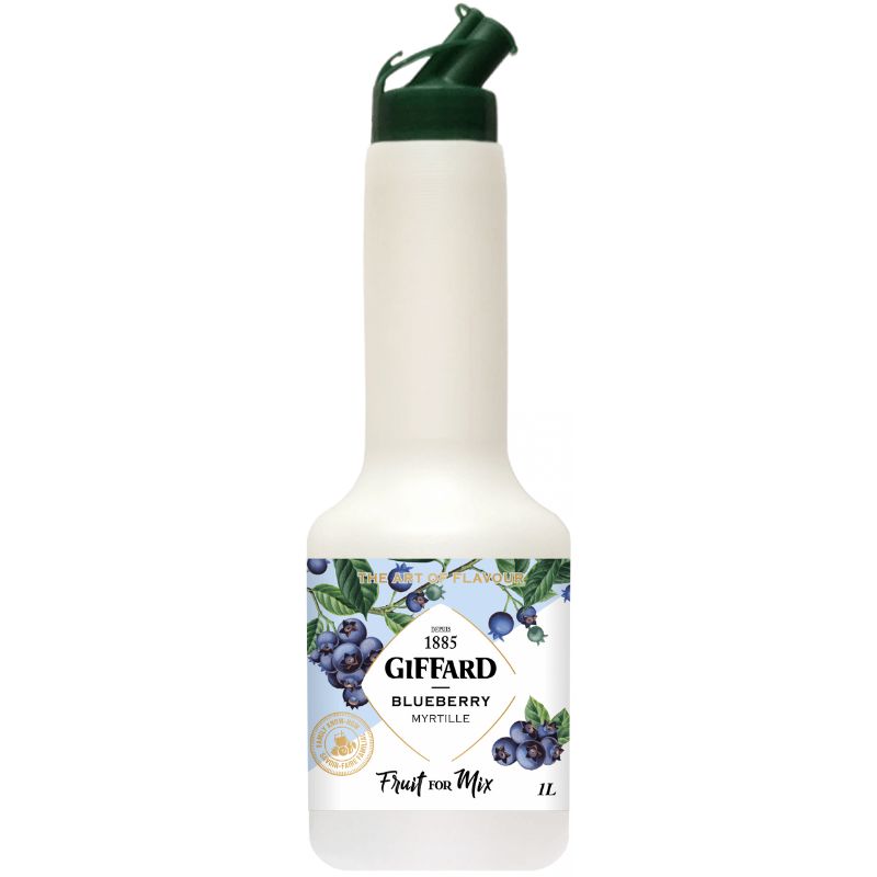 Produktbillede af Giffard Puré Mix Blueberry 1 Ltr på tilbud i premium kvalitet