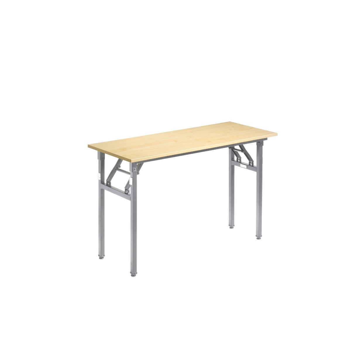 Produktbillede af Starko bord- sammenklappeligt 120x45cm Birk-grå på tilbud