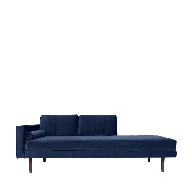 Broste Copenhagen Chaiselong - Wind - Blå ❤ Stort online udvalg i Broste Copenhagen ❤ Billig fragt og hurtig levering 2 - 5 hverdage ❤ Varenummer: BYH-873676 / Ean: 5710688148561 på lager - Udsalg på Sofa - Over 312 kendte brands på udsalg