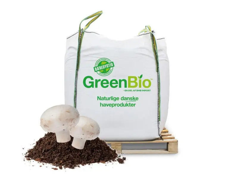 Produktbillede af Greenbio Champignonmuld 1000L bigbag Frit leveret i hele DK på tilbud i høj kvalitet