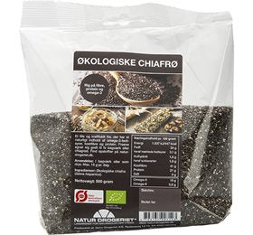 Produktbillede af ND Chiafrø Ø 500 g. på tilbud