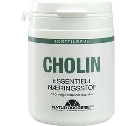 Detaljeret produktbillede af ND Cholin 120 kapsler på tilbud