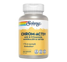 Produktbillede af Solaray ChromActiv 100 kap. på tilbud