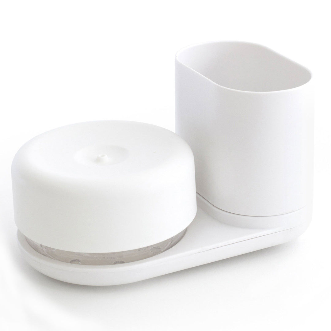 Bosign Bosign Opvaskemiddelpumpe med opbevaringsstativ, hvid ❤ detaljebillede (Servise)