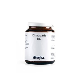 Produktbillede af Allergica Cinnabaris D6 trit 50g. på tilbud