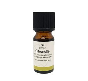Produktbillede af Fischer Pure Nature Citronelleolie æterisk 10ml. på tilbud