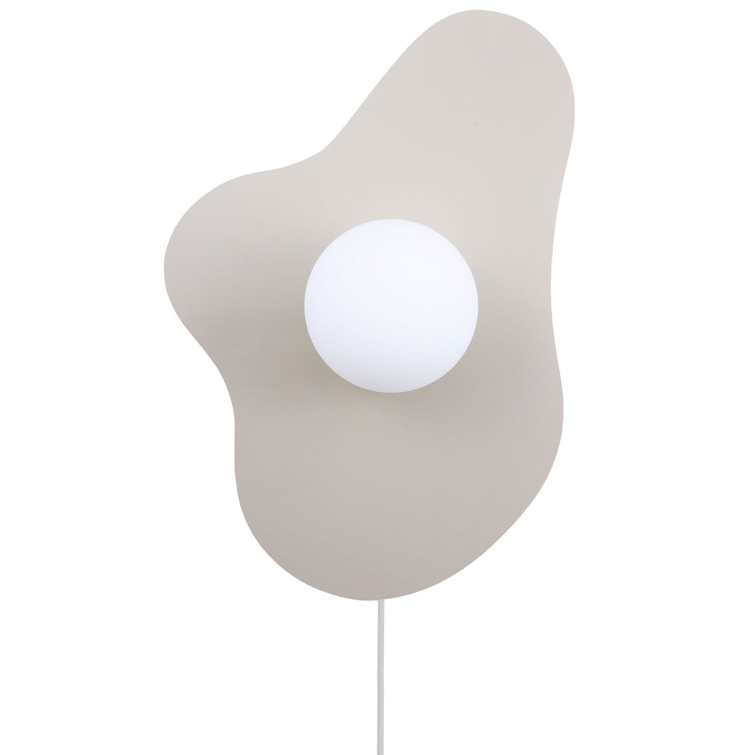 Globen lighting Globen Lighting Illusion væglampe/plafond 60 cm, beige – vinkelbillede (Lampe)
