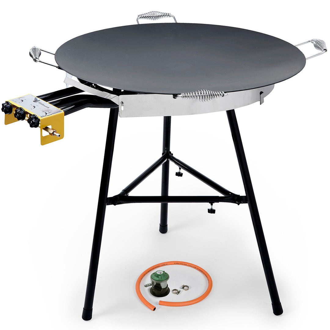 Hällmark Hällmark Stegeplade med gasbrænder, 78 cm – produktfoto (Stegeplade)