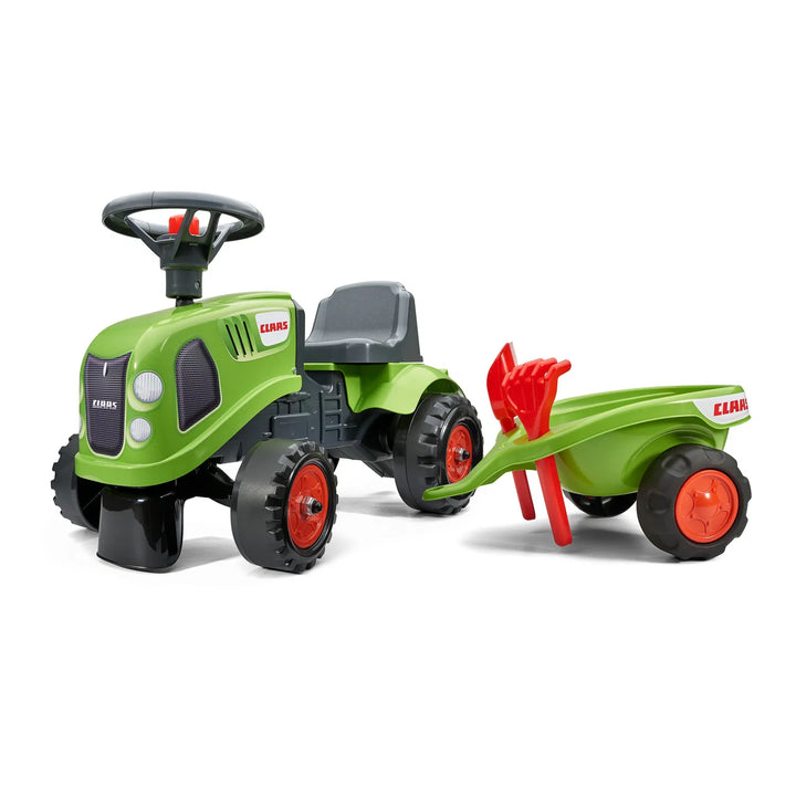 Claas børnetraktor inkl. vogn rive og skovl