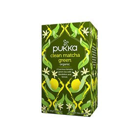 Produktbillede af Pukka Clean Matcha Green te Ø 20 br. på tilbud