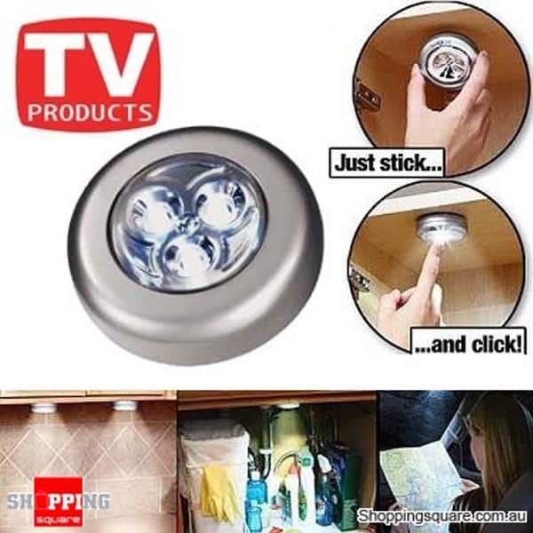 Produktbillede af Køb 3 stk Trådløse Stick n Click LED-lamper på tilbud