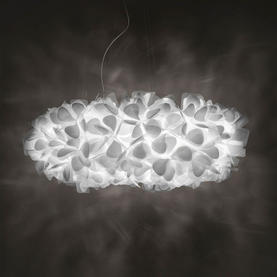 Clizia Pendel 130 Mama Non Mama Hvid Transparent Wire SLAMP