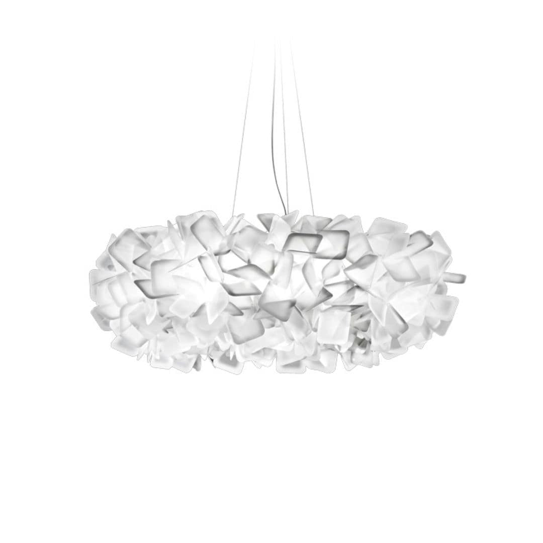 Produktbillede af Clizia Pendel L Hvid SLAMP i premium kvalitet