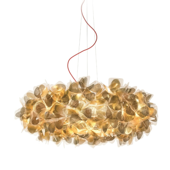 Clizia Pendel Large Mama Non Mama Guld Rød Wire SLAMP