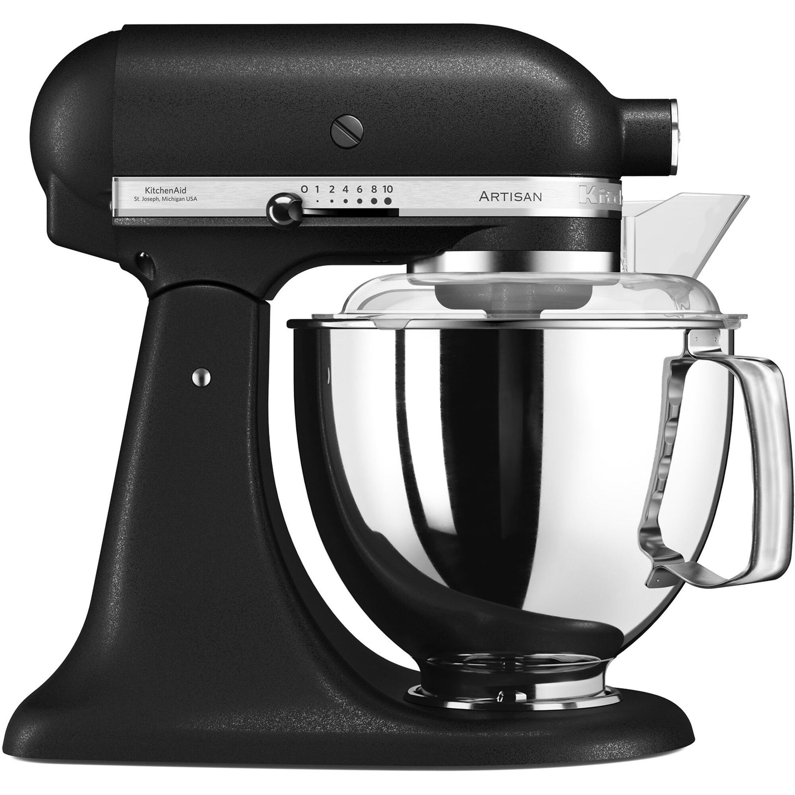 Kitchenaid Kitchenaid Artisan KSM175EBK røremaskine, rustik sort ❤ produktbillede i kategorien Røremaskiner