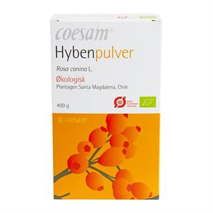 Produktbillede af Coesam Hybenpulver Økologisk på tilbud