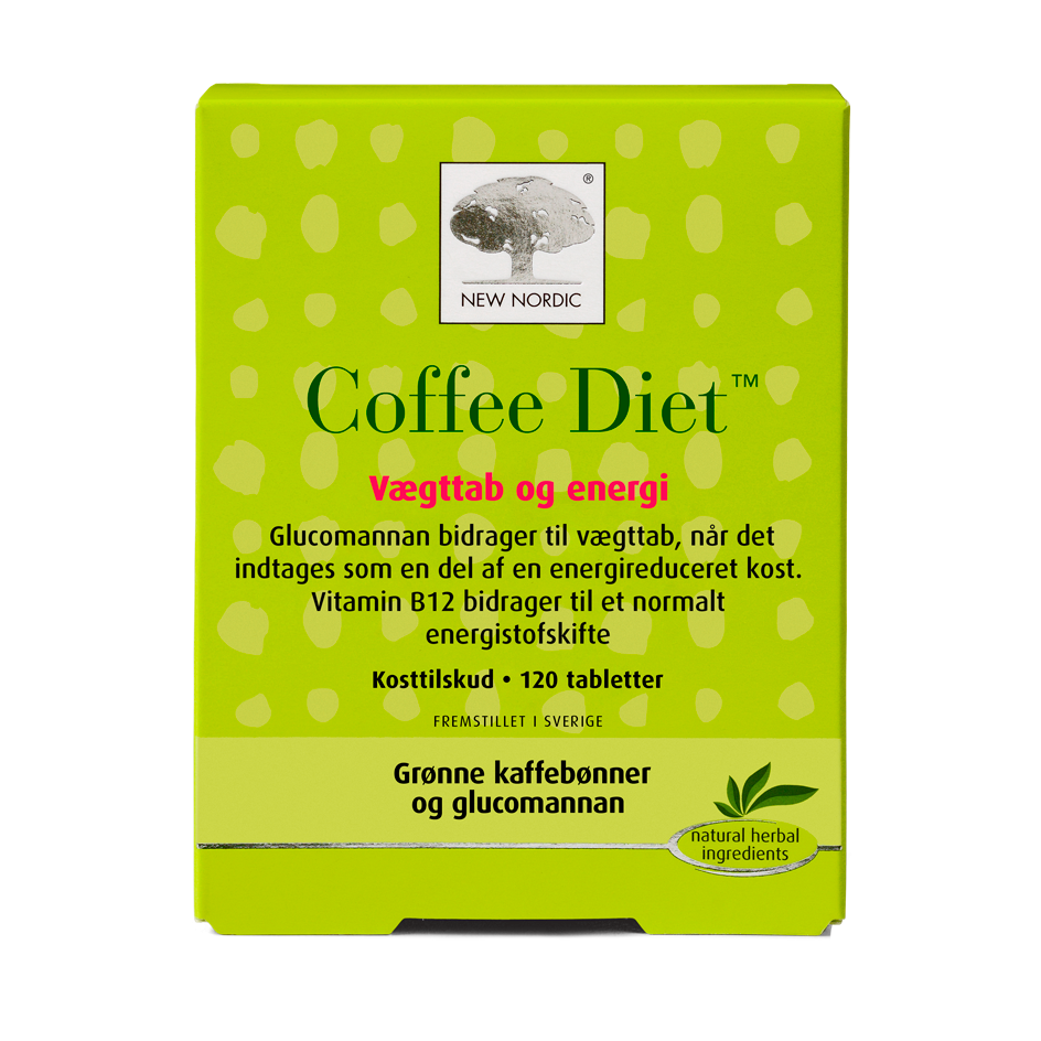 Produktbillede af New Nordic Coffee Diet 120 tabletter på tilbud