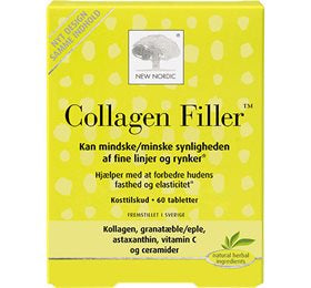 Produktbillede af New Nordic Skin Care Collagen Filler 60 tabl. på tilbud