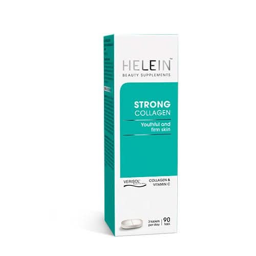 Se Helein Collagen Strong 90 tabl. ❤ Kæmpe udvalg i KopK ❤ Hurtig levering: 1 - 2 Hverdage samt billig fragt - Varenummer: HG-51964 og barcode / Ean: '6417927102627 på lager - Udsalg på BioSym > > Spar op til 56% - Over 1334 design mærker på udsalg