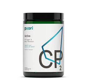 Detaljeret produktbillede af Puori Collagen & valleprotein Active CP2 400g. på tilbud