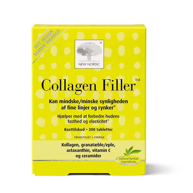 Produktbillede af New Nordic Skin Care Collagen Filler 300 tabl. på tilbud