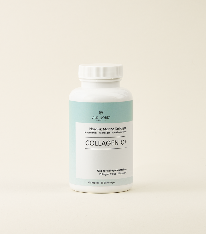 Produktbillede af Vild Nord Collagen KAPSLER C+ 120 stk på tilbud