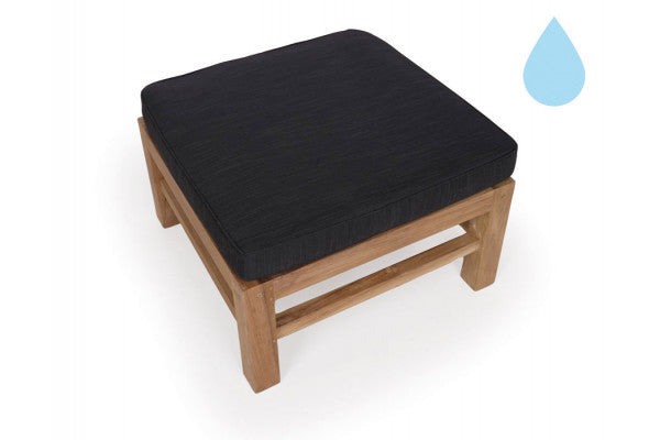 Produktbillede af Colorado Teak Dining Skammel Sort Vandafvisende på tilbud i høj kvalitet