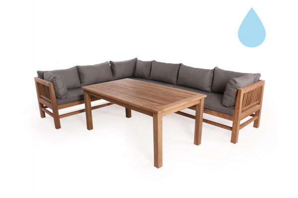 Colorado Teak Diningsæt XL Sand Vandafvisende ❤ Stort online udvalg i KERNETEAK ❤ Billig fragt og hurtig levering 2 - 5 hverdage ❤ Varenummer: HML-DK3246V798 / Ean: på lager - Udsalg på HAVEMØBELSÆT > Teak havemøbelsæt Spar op til 52% - Over 312 kendte brands på udsalg