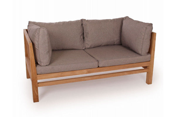 Produktbillede af Colorado Teak Sofa 2 pers. Sand på tilbud i høj kvalitet