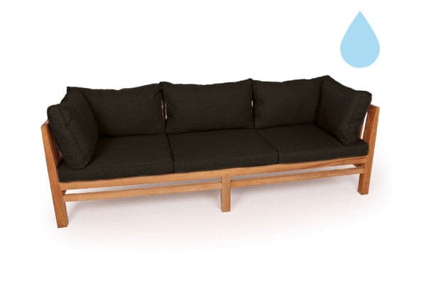 Colorado Teak Sofa 3 pers. Sort Vandafvisende ✔ Kæmpe udvalg i KERNETEAK ✔ Billig fragt og hurtig levering 2 - 5 hverdage - Varenummer: HML-DK3273V898 / Ean: på lager - Udsalg på HAVESOFA- OG LOUNGEMØBLER > Havesofaer Spar op til 55% - Over 1124 kendte brands på udsalg