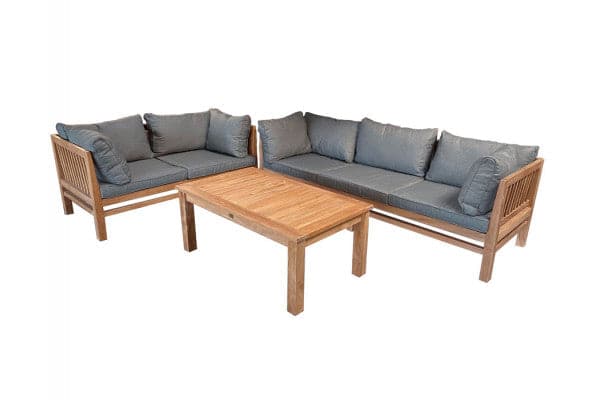 Colorado Teak Sofasæt Grå ❤ Stort online udvalg i KERNETEAK ❤ Billig fragt og hurtig levering 2 - 5 hverdage ❤ Varenummer: HML-DK3279V854 / Ean: på lager - Udsalg på HAVESOFA- OG LOUNGEMØBLER > Havesofasæt Spar op til 66% - Over 322 kendte brands på udsalg