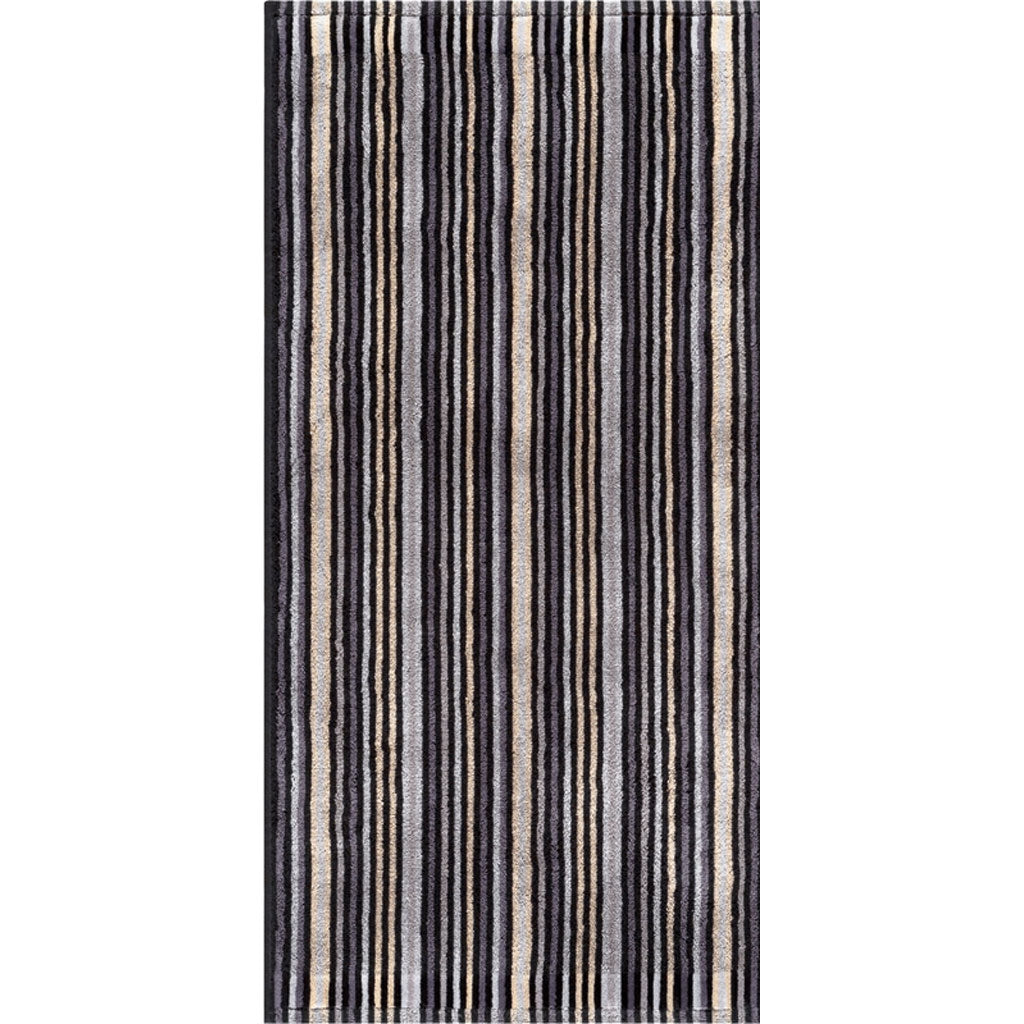 Produktbillede af Combi Stripes anthracite-Håndklæde 50 x 100 cm på tilbud i høj kvalitet