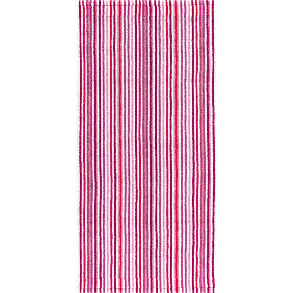 Produktbillede af Combi Stripes pink-Håndklæde 50 x 100 cm på tilbud i høj kvalitet
