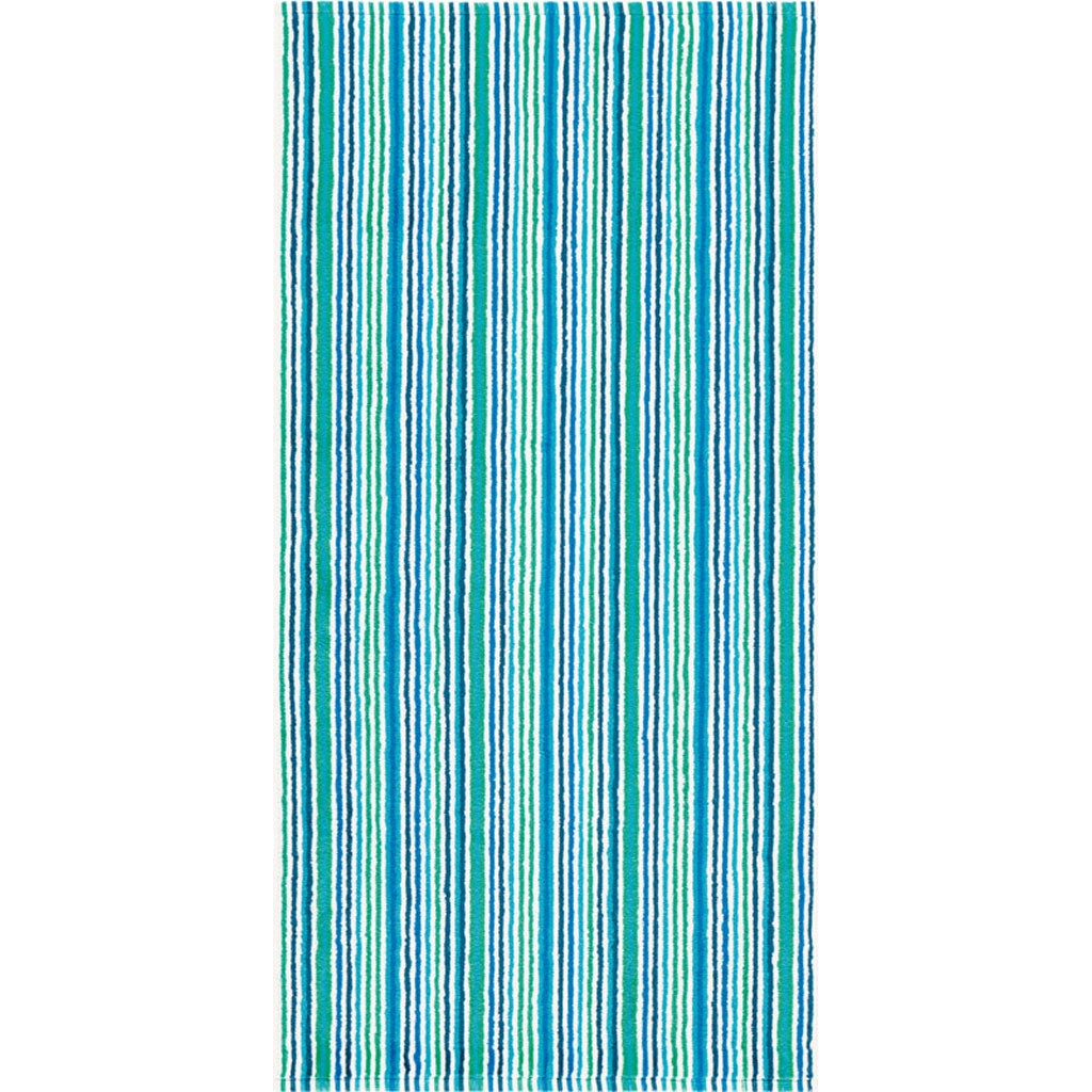 Produktbillede af Combi Stripes lys grøn-Håndklæde 50 x 100 cm på tilbud i høj kvalitet