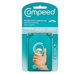 Produktbillede af Compeed 3 in 1 fingerrevner 10 stk på tilbud