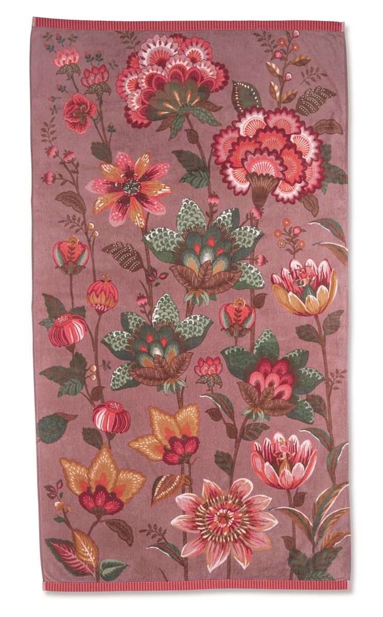 Produktbillede af Pip Studio Sunny side up beachtowel Pink på tilbud i høj kvalitet