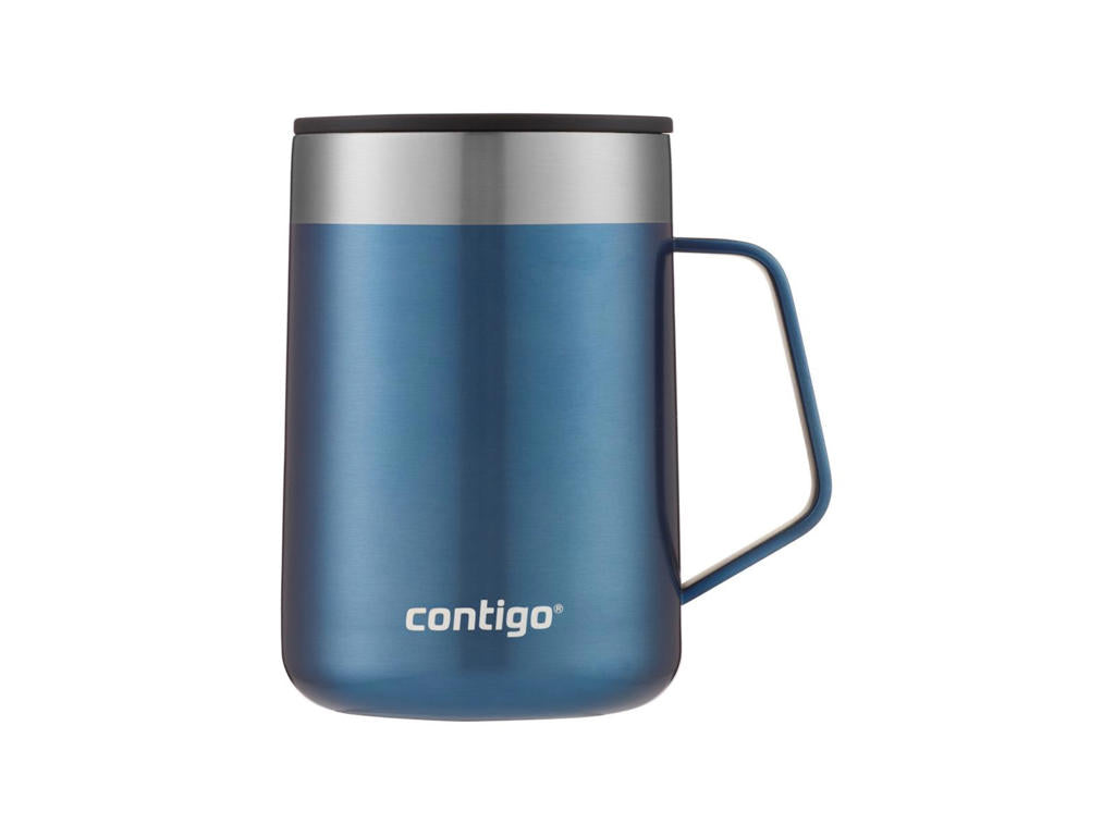 Produktbillede af Contigo Streeterville desk mug Blue Corn 420ml i premium kvalitet
