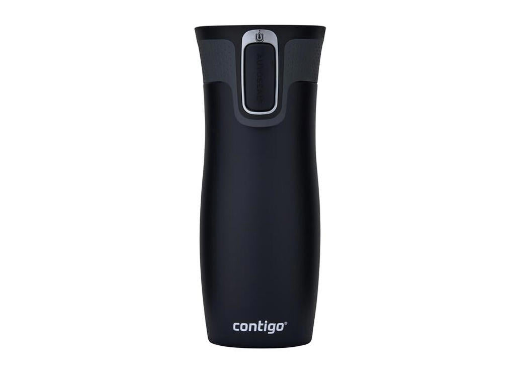 Produktbillede af Contigo West loop Matte black 470ml i premium kvalitet