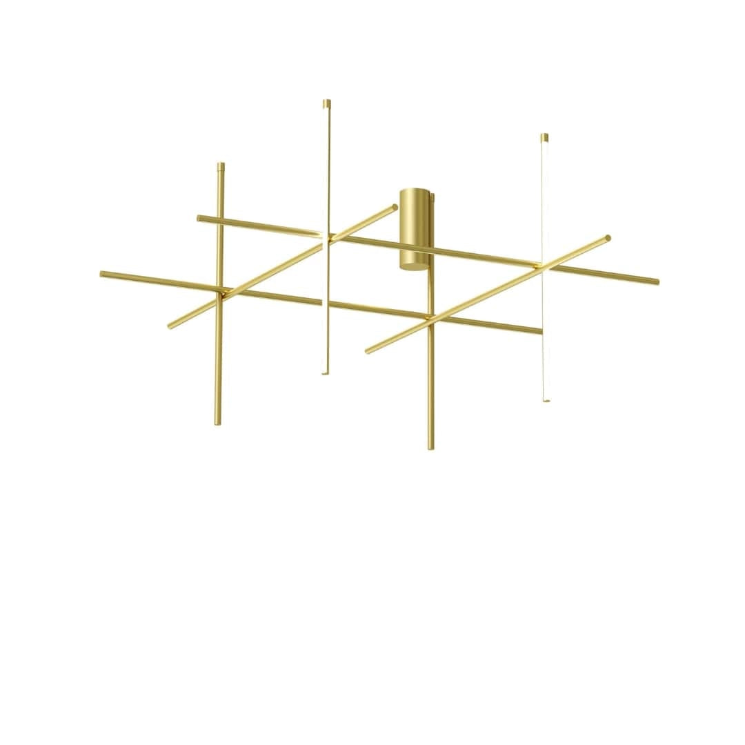 Coordinates Loftlampe 4 Anodiseret Champagne Flos